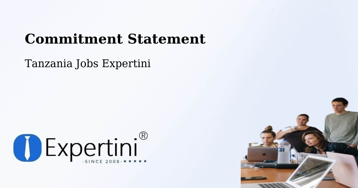 Corporate Commitment – Sumbawanga - Tanzania Jobs Expertini